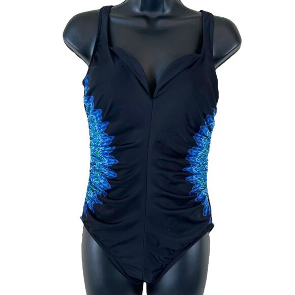 Miraclesuit Knit Pick Temptress One Piece Swimsuit - Picture 1 of 13